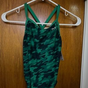 Brand New TYR Camo Bathing Suit- Size 28